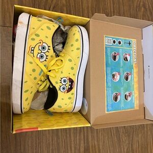 Yellow SpongeBob Heelys youth 6